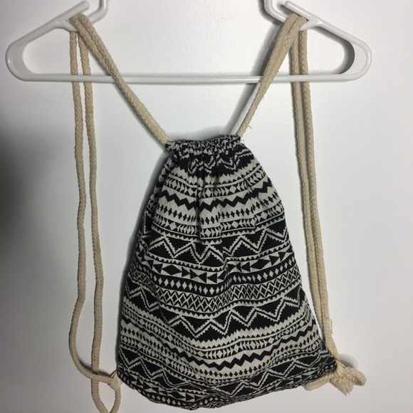 Aztec Drawstring Backpack - Picture 2 of 2